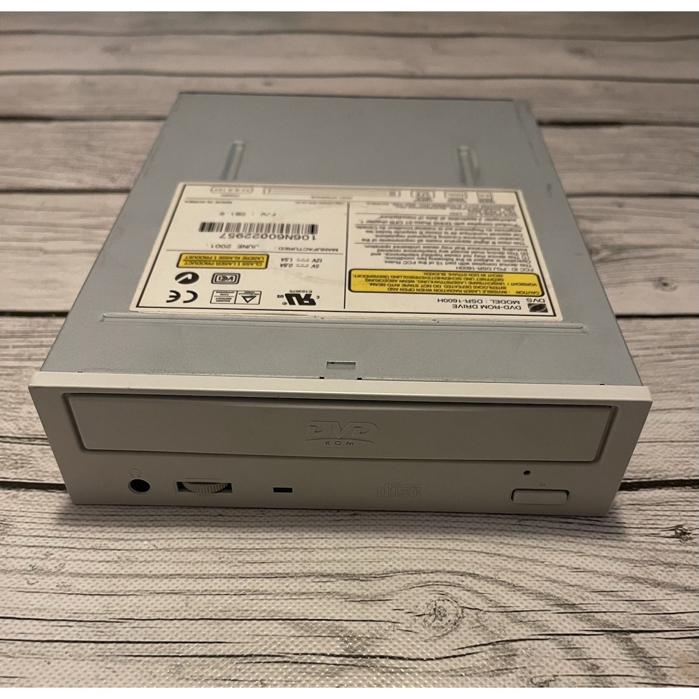 DVS DSR-1600H -CD/DVD-ROM-IDE Optical Desktop Drive -Speed: 48x (CD) / 16x (DVD)